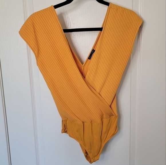 Zara Collection Ribbed Bodysuit S Small - Picture 2 of 7